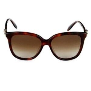 NWT Alexander McQueen Classic Tortoise Shell Sunglasses